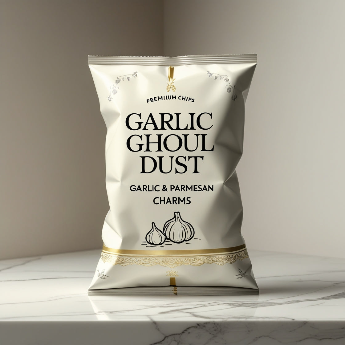 Garlic Ghoul Dust – Garlic & Parmesan Charms