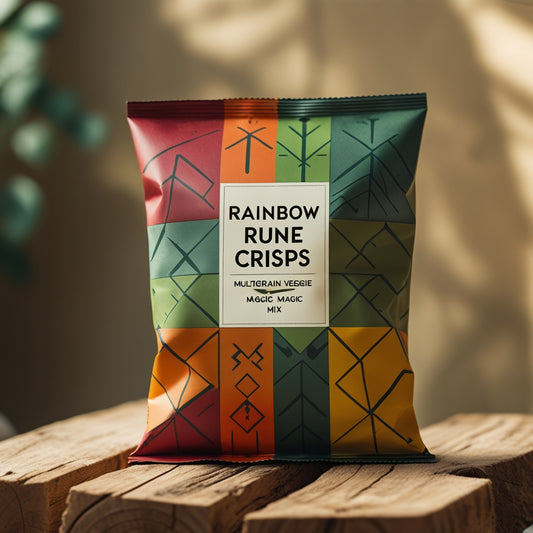 Rainbow Rune Crisps – Multigrain Veggie Magic Mix