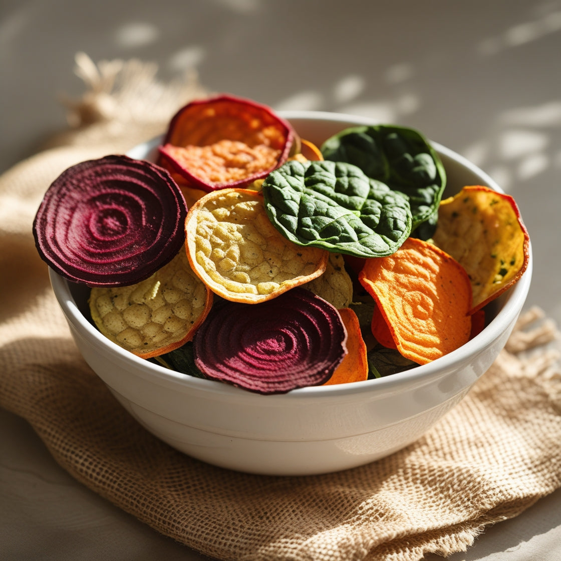 Rainbow Rune Crisps – Multigrain Veggie Magic Mix